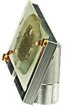 EM-Tec H73 EBSD 70° pre-tilt sample holder for geological slides up to 48x28mm, M4